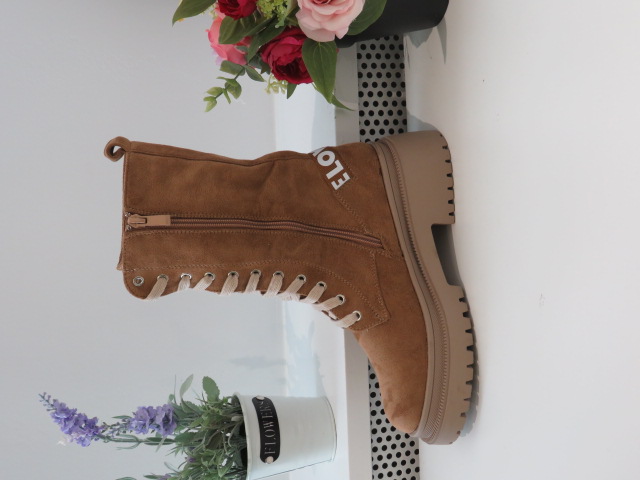 Botki Damskie 1600 CAMEL 36-41 OCIEPLANE 1