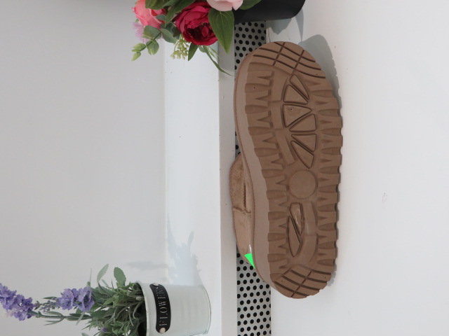 Botki Damskie 2818 KHAKI 36-41 OCIEPLANE 2