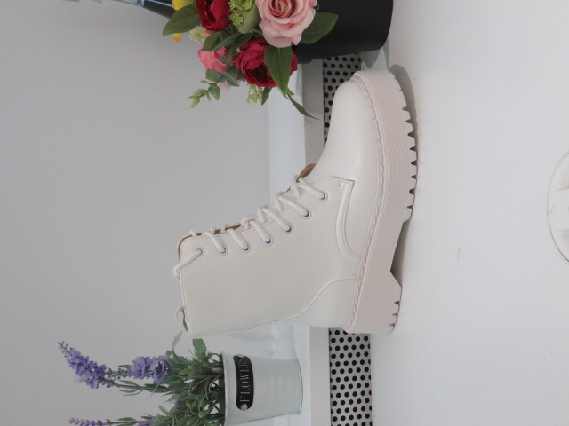 Botki Damskie CLS270 WHITE 36-41