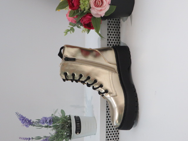 Botki Damskie CLS270 GOLD 36-41 1