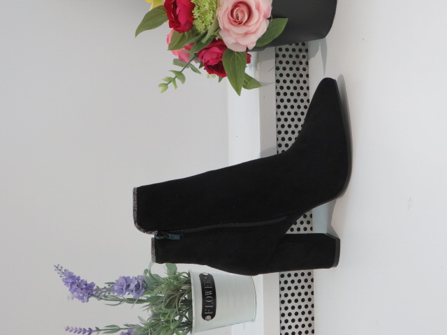 Botki Damskie 9536A BLACK 36-41 1