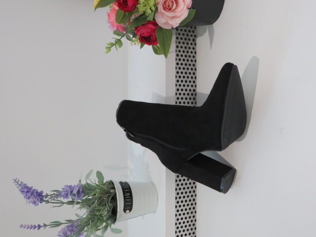 Botki Damskie 9536A BLACK 36-41 2