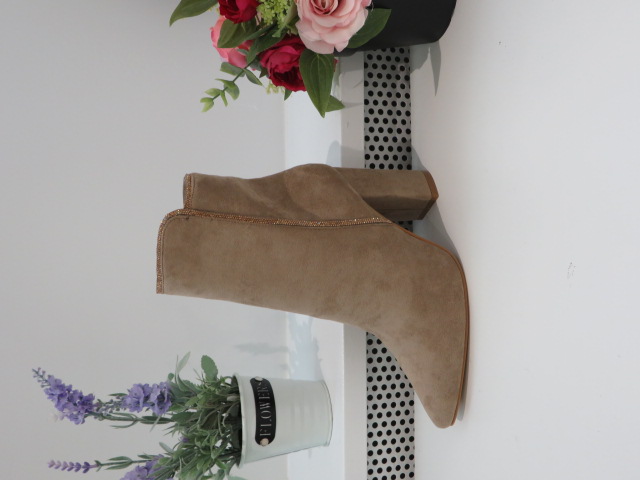 Botki Damskie 9536A KHAKI 36-41