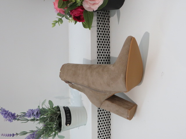 Botki Damskie 9536A KHAKI 36-41 2