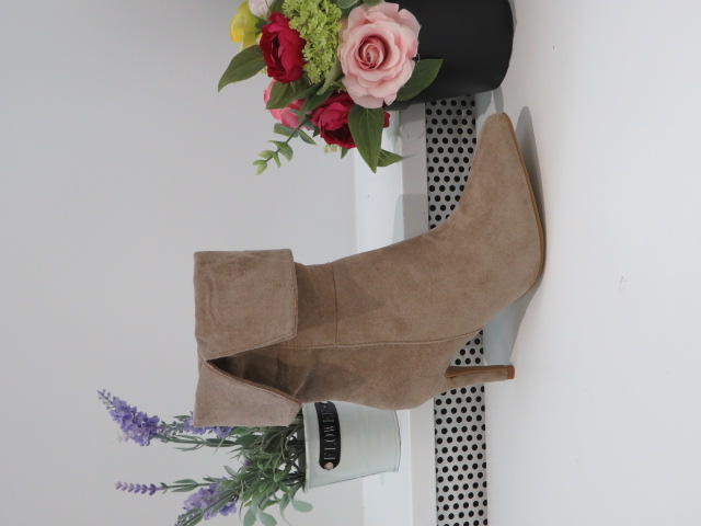 Botki Damskie 9520A KHAKI 36-41