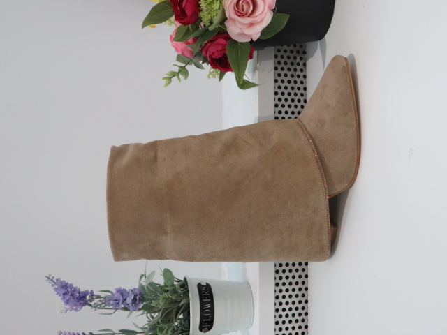 Botki Damskie 9508 KHAKI 36-41