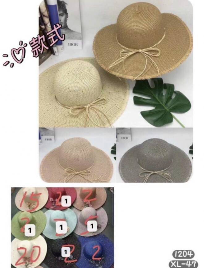 Kapelusze damskie 3910 Mix KOLOR  Standard 1