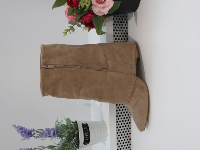 Botki Damskie 9508 KHAKI 36-41 1