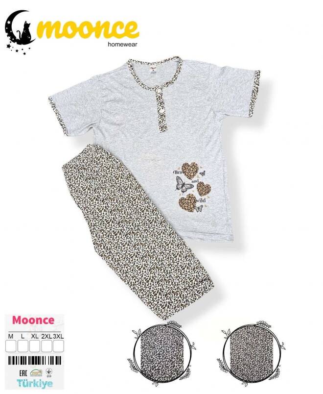 Pidżama damska 3918 Mix KOLOR  M-3XL(Towar Tureckie)