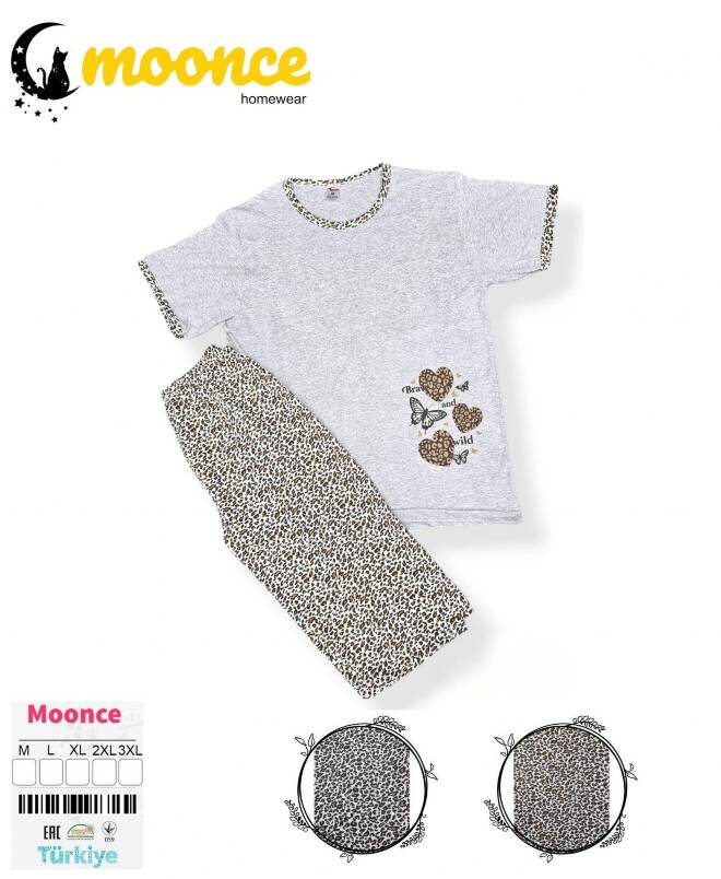 Pidżama damska 3919 Mix KOLOR  M-3XL(Towar Tureckie)