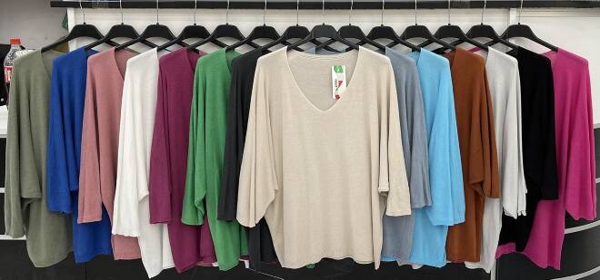 Sweter damskie 3925 Mix KOLOR  Standard