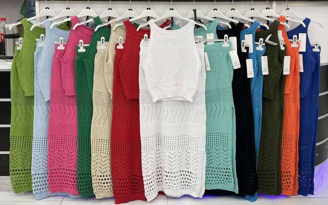 Komplet damskie 3935 Mix KOLOR  Standard