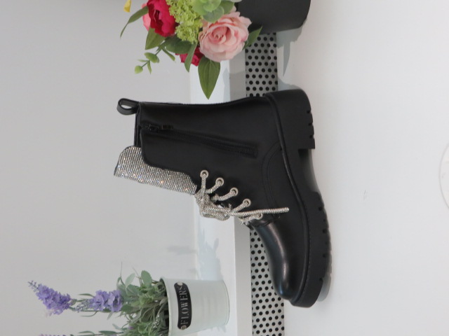 Botki Damskie 9510A BLACK 36-41 1