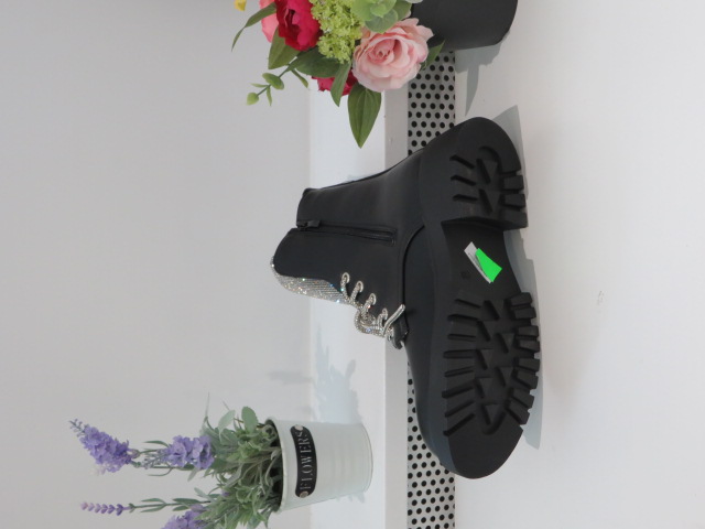 Botki Damskie 9510A BLACK 36-41 2