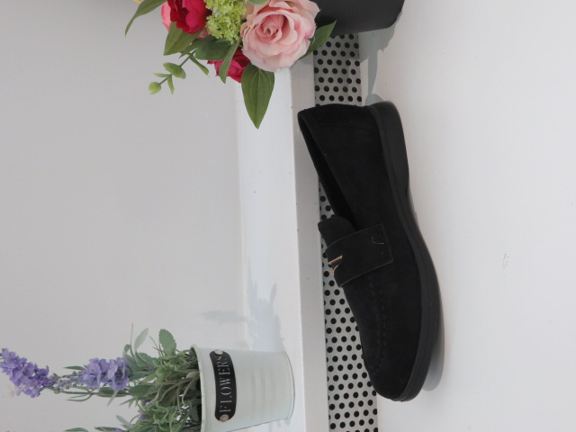 Półbuty Damskie 1741 BLACK 36-41 1