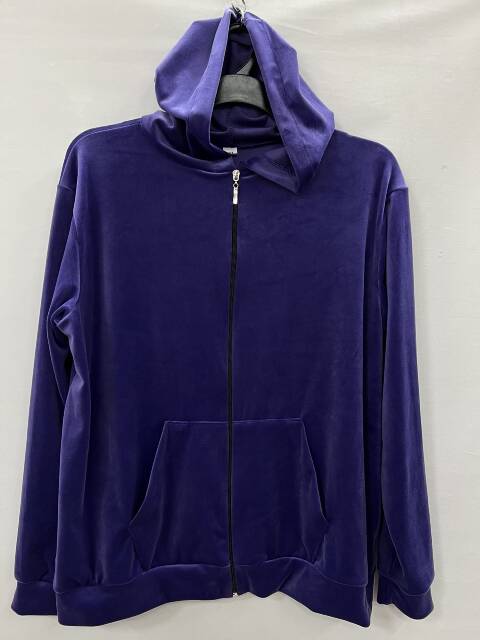  Bluza welurowa damskie 5431 1 kolor 3XL-6XL (Towar Polskie) 1