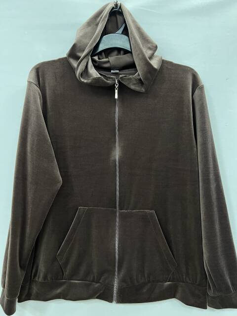 Bluza welurowa damskie 5440 1 kolor 3XL-6XL (Towar Polskie) 1