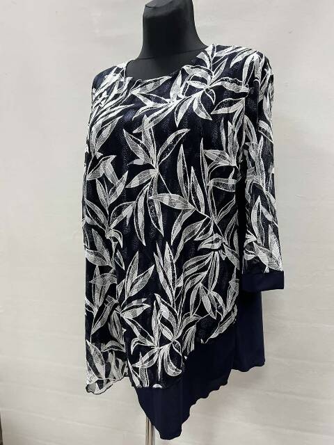 Bluzka damskie 5456 1 kolor 54-60 (Towar Polskie) 1