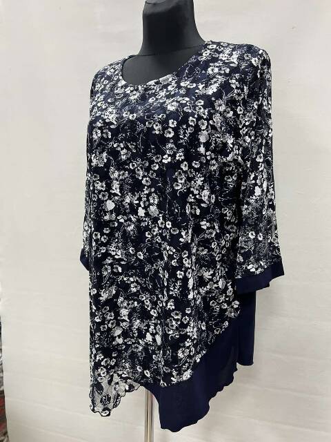 Bluzka damskie 5459 1 kolor 54-60 (Towar Polskie)