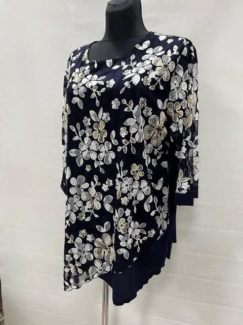 Bluzka damskie 5460 1 kolor 54-60 (Towar Polskie)