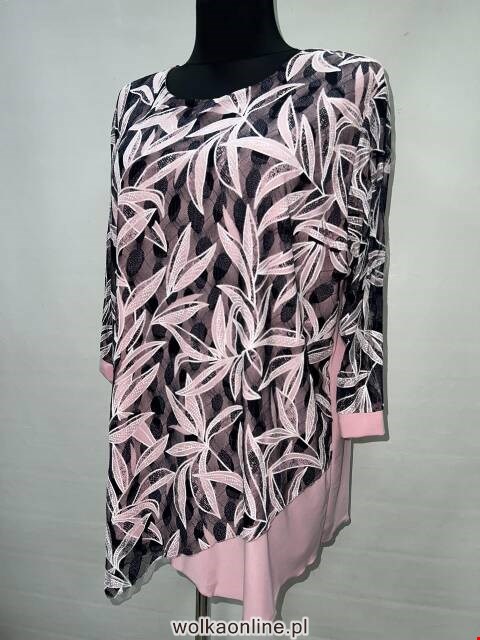 Bluzka damskie 5463 1 kolor 54-60 (Towar Polskie)
