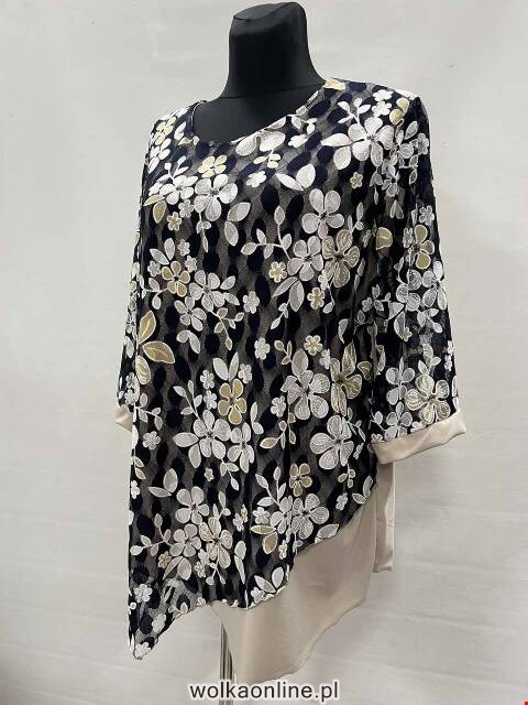 Bluzka damskie 5464 1 kolor 54-60 (Towar Polskie)