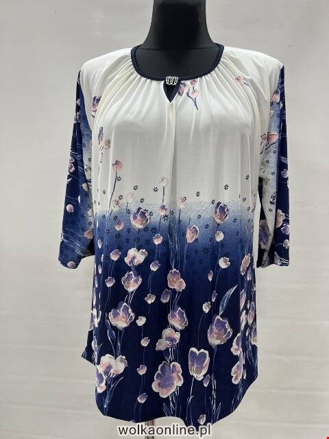 Bluzka damskie 5480 1 kolor 46-52 (Towar Polskie)