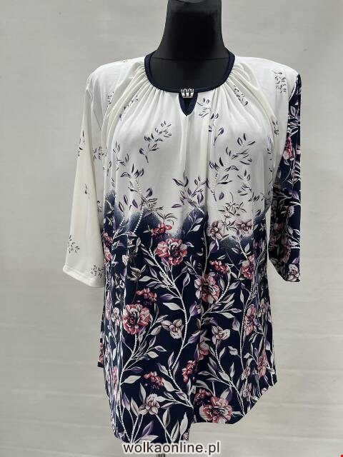 Bluzka damskie 5481 1 kolor 46-52 (Towar Polskie)