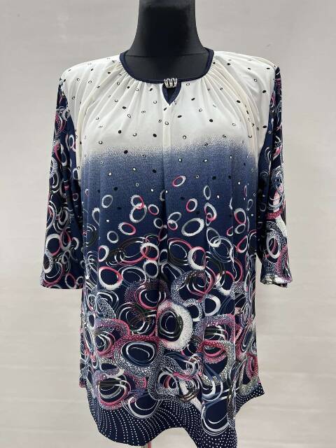 Bluzka damskie 5485 1 kolor 46-52 (Towar Polskie) 1