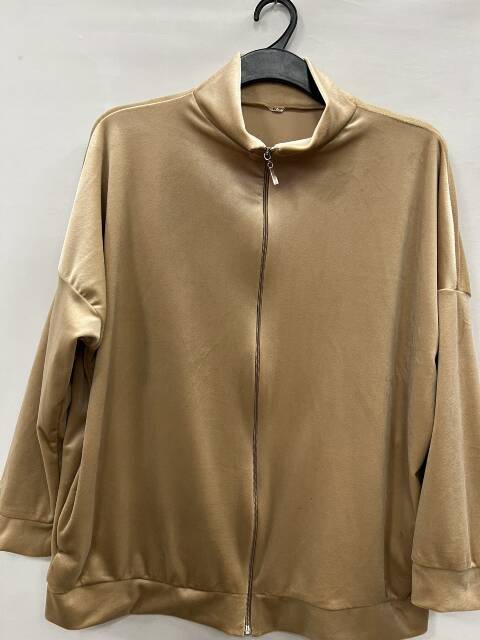 Bluza welurowa damskie 5510 1 kolor 3XL-6XL (Towar Polskie)