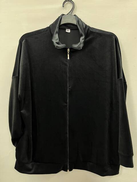 Bluza welurowa damskie 5511 1 kolor 3XL-6XL (Towar Polskie) 1