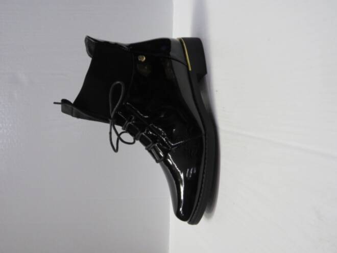 Botki Damskie SA127 BLACK 36-41 OCIEPLANE