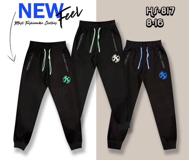 Spodnie dresowe chłopięce HS-817 Mix KOLOR  8-16 1