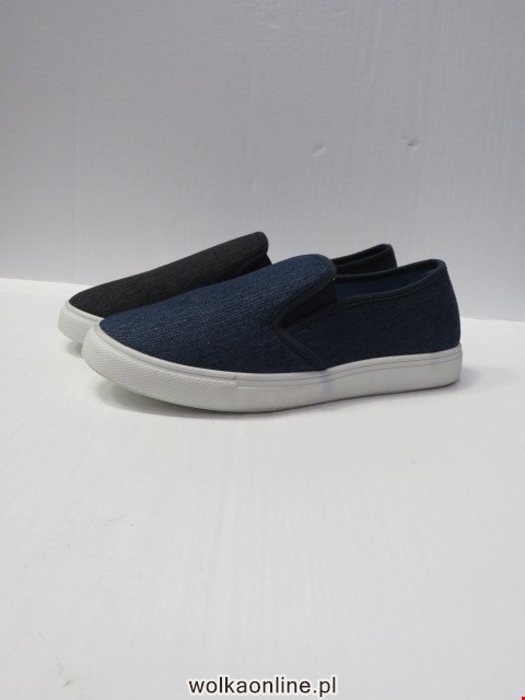 Półbuty Damskie 038E BLACK/NAVY/BLUE 36-41