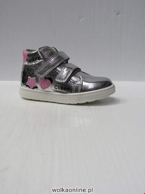 Buty Sportowe Dziecięce P543 SILVER 21-26