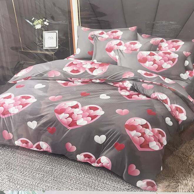 Komplet pościel 3 części E3229 1 Kolor  160 x200