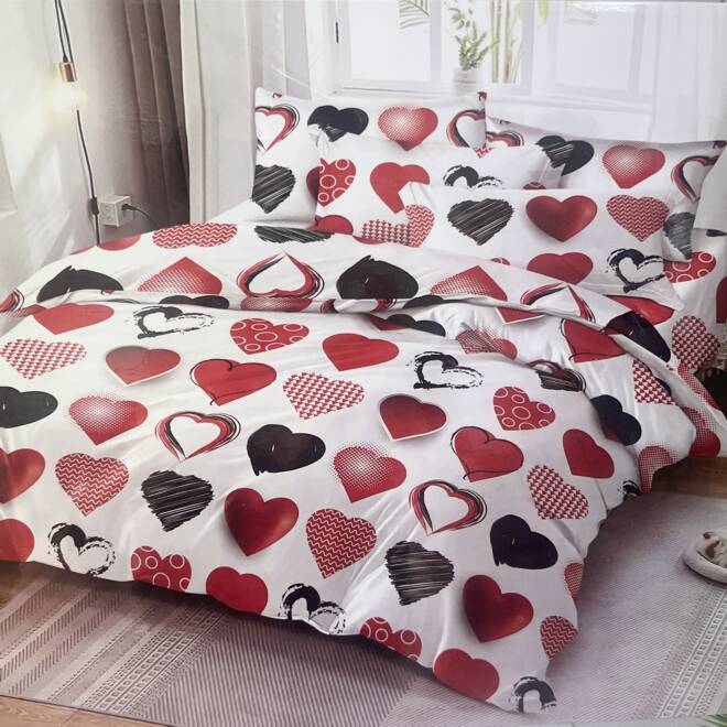 Komplet pościel 3 części E3230 1 Kolor  160 x200