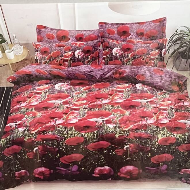 Komplet pościel 3 części E3416 1 Kolor  220 x200 1