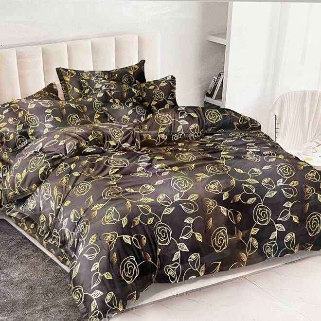 Komplet pościel 3 części E3422 1 Kolor  220 x200 1