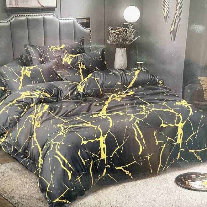 Komplet pościel 3 części E3426 1 Kolor  220 x200 1