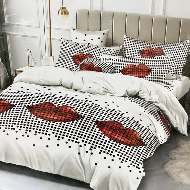 Komplet pościel 3 części E3431 1 Kolor  220 x200