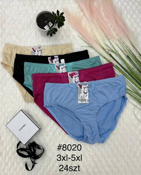 Majtki damskie 8020 Mix kolor 3XL-5XL 1