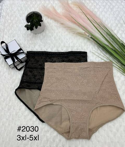 Majtki modelujące damskie 2030 1 kolor 3XL-5XL