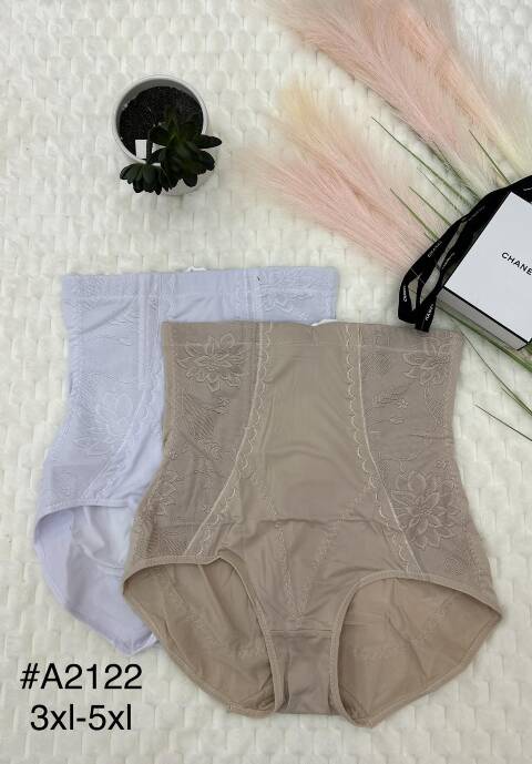 Majtki modelujące damskie A2122 1 kolor 3XL-5XL