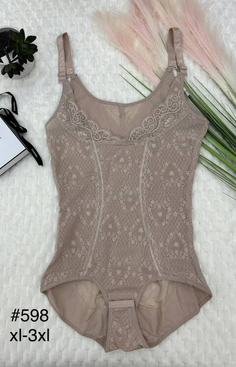 Body damskie 598 1 kolor XL-3XL