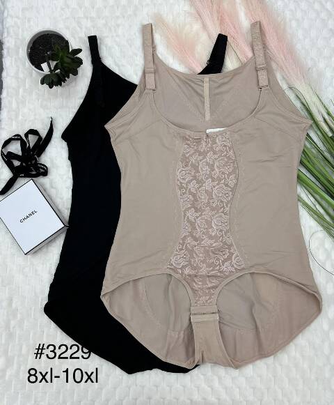 Body damskie 3229 1 kolor 8XL-10XL