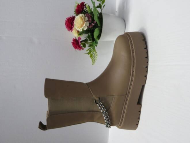 Botki Damskie Z1194 KHAKI 36-41
