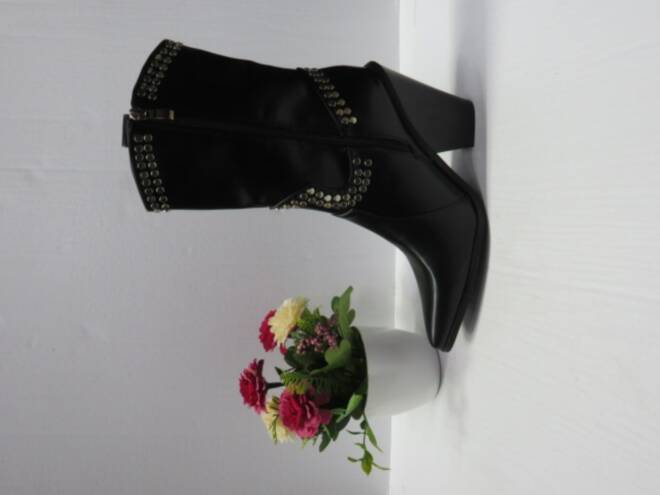 Botki Damskie RH006B BLACK 36-41 1