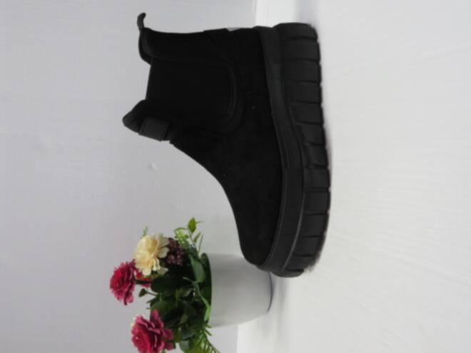 Botki Damskie W075 BLACK 36-41