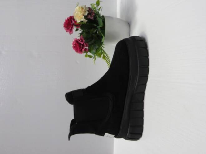 Botki Damskie W075 BLACK 36-41 1